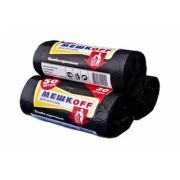 Мусорные мешки Мешкофф  30л. ПНД 50*60см. 50шт/рул, 40рул/кор. 10мкм