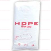 Фасовочные пакеты красные HDPE 22х38