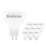 DEFENDER MR16-10W-865-GU5.3 софит, холодный дневной,10 шт.