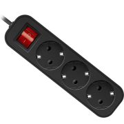 DEFENDER G318 Выключатель, 1.8 м, 3 розетки,