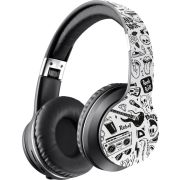 DEFENDER FreeMotion B595 черный, принт, Bluetooth