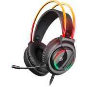 DEFENDER Flame черный, RGB, провод 2 м