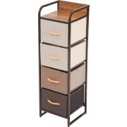 DEFENDER HOME Flexichest FC-03 мультиколор, 4 ящика, узкий