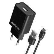 DEFENDER UPC-11 1xUSB,5V/2.1А,кабель micro-USB