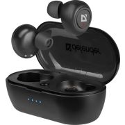 DEFENDER Twins 638 черный,TWS, Bluetooth