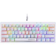 DEFENDER Deimos GK-303 RU,RGB,61кн,корич.свитчи,белый