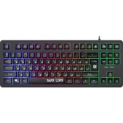 DEFENDER Dark Lord GK-580 RU, черный,радужная,87кнопок