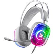 DEFENDER Cyborg белый, 7.1, RGB,  провод 2 м