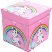 DEFENDER HOME Unicorn с крышкой, PP, 30*30*30 см