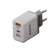 DEFENDER UPA-132 30W, USB A+C, белый
