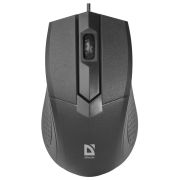 DEFENDER Optimum MB-270 черный,3 кнопки,1000 dpi
