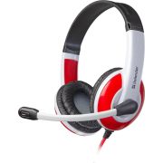 DEFENDER Warhead G-120 красный + белый, кабель 2 м