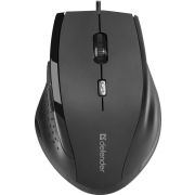 DEFENDER Accura MM-362 черный,6 кнопок, 800-1600 dpi