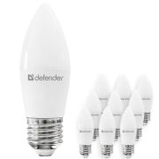 DEFENDER C37-12W-830-E27 свеча, теплый белый, 10 шт.