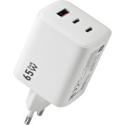 DEFENDER UPA-105 65W, USB A+C+С, белый