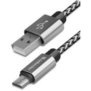 DEFENDER USB08-03T PRO USB2.0 Белый, AM-MicroBM, 1m, 2.1A