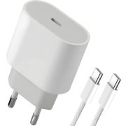 DEFENDER UPA-121 20W, USB C,кабель Type-C,белый