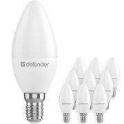 DEFENDER C37-8W-830-E14 свеча, теплый белый, 10 шт.