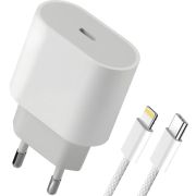 DEFENDER UPA-121 20W, USB C, Lightning, белый