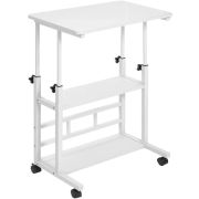 DEFENDER Bagos белый,60*40см,В 56-82см,колеса
