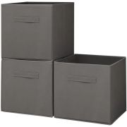 DEFENDER HOME Casa серый, 3шт., 30*30*30 см
