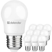 DEFENDER P45-8W-830-E27 шар, теплый белый, 10 шт.