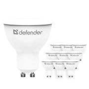 DEFENDER MR16-8W-830-GU10 софит, теплый белый, 10 шт.