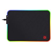 DEFENDER Black L Light 350*300*4 мм, RGB