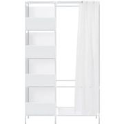 DEFENDER HOME CHR-307 белый, 103x169x42, шторка