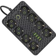 DEFENDER R215 3 м, 8 роз., 4USB-A, USB-C