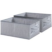 DEFENDER HOME Fashion 01 серый, окно, 44*30*20см, 2 шт