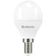 DEFENDER P45-10W-840-E14 шар, нейтральный белый, 1 шт.