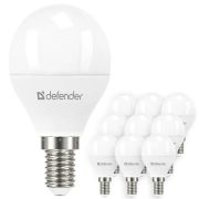 DEFENDER P45-10W-840-E14 шар, нейтральный белый, 10 шт.