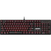 DEFENDER Quest GK-596 RU,черный,104кн,SNK красные