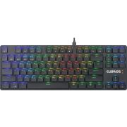 DEFENDER Cleikos GK-135 RU,RGB,чер,BT+2.4G,корич.св,87