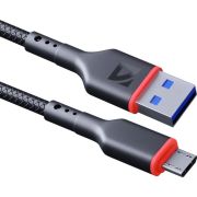 DEFENDER F156 Micro 1м, 2.4А, PVC, пакет