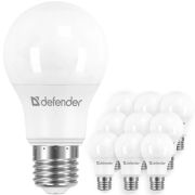 DEFENDER A55-7W-865-E27 груша, холодный дневной, 10шт.