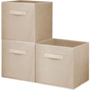 DEFENDER HOME Casa бежевый, 3шт., 30*30*30 см
