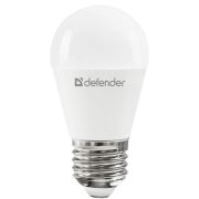 DEFENDER P45-12W-840-E27 шар, нейтральный белый, 1 шт.