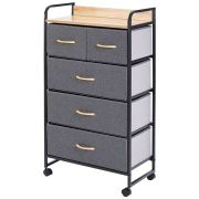 DEFENDER HOME Flexichest FC-01 серый, мдф, метал, лён
