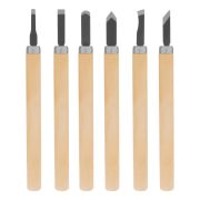 Набор резцов по дереву, 6 шт, Sparta