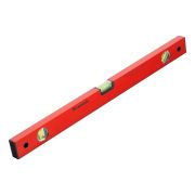 Уровень алюминиевый, 600 мм, 3 глазка, красный, линейка Matrix