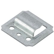 Кляймер №3.5 оцинкованный с гвоздями, 100 шт Сибртех