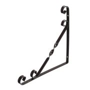 Кронштейн декоративный, 250 х 250 мм, коричневый Сибртех