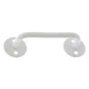 Ручка-скоба РС-80-3, белая, 5 шт, (Металлист)