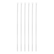 Хомуты, 150 x 2.5 мм, пластиковые, белые, 100 шт Сибртех