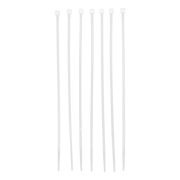 Хомуты, 160 x 2.5 мм, пластиковые, белые, 100 шт Сибртех