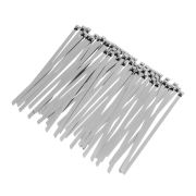 Хомуты, 200 х 4.6 мм, нержавеющая сталь, 50 шт Сибртех