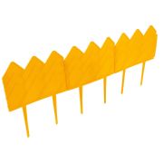 Бордюр «Уютный», 14х310 см, желтый, Palisad