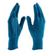 Перчатки Нейлон, ПВХ точка, 13 класс, цвет ультрамарин, XL